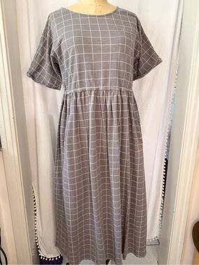 Rylee + Cru, Lagenlook 100% Cotton knit Dress sz M